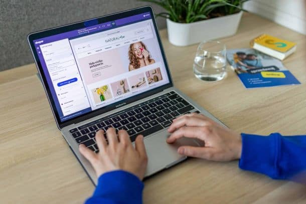 Sviluppo e-commerce - Interfaccia WordPress e-commerce prodotti cosmetici