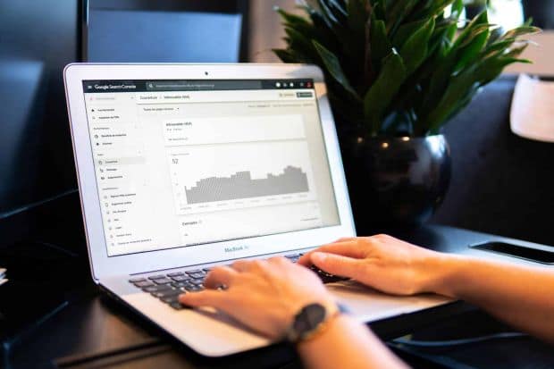 Interfaccia Google Search Console dati SEO sito